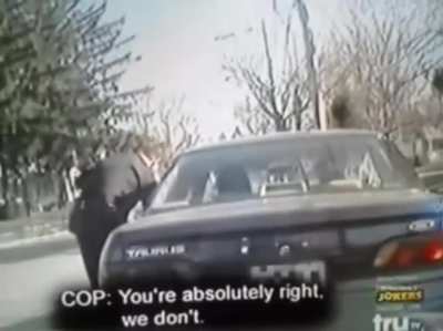 To seduce a cop.