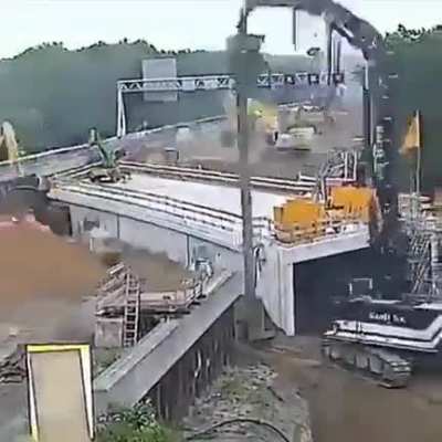 A tunnel built over a weekend