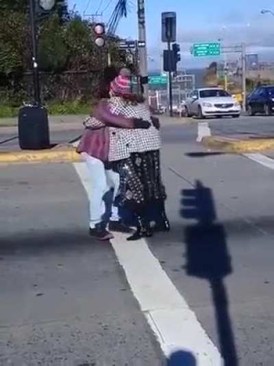 A next level street performer