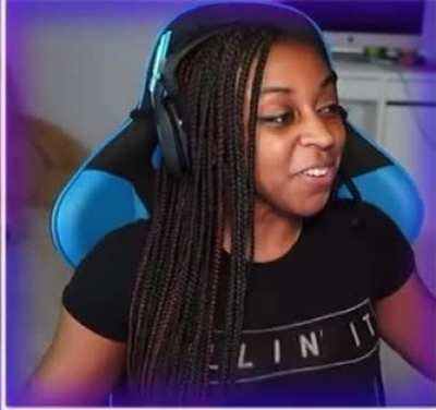 She looks happy😅