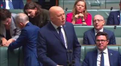 Peter Dutton ignores Madam Deputy Speaker and refuses to stop calling her &ldquo;Mr Speaker&rdquo;. How hard can it be? Others do it.