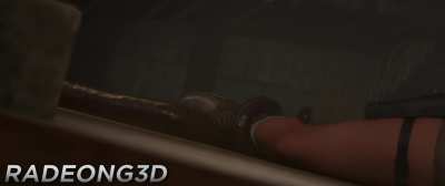 Lara Croft gets fucked by Tentacles (Radeon)