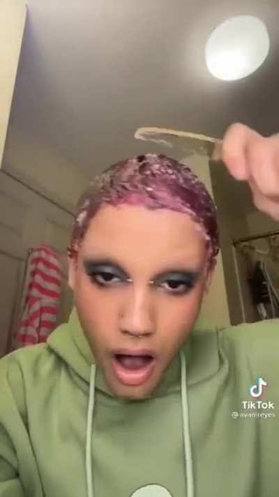 A guy sprayed gorilla glue on his hair cause he didnt believe the gorilla glue woman was telling the truth
