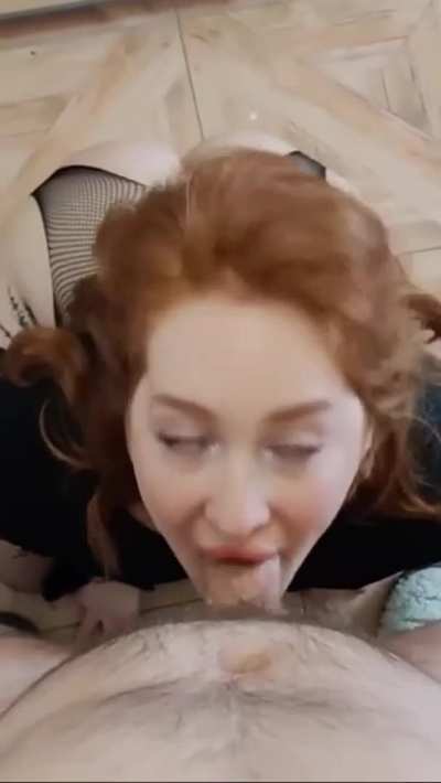 The eye contact is the best thing about a bj