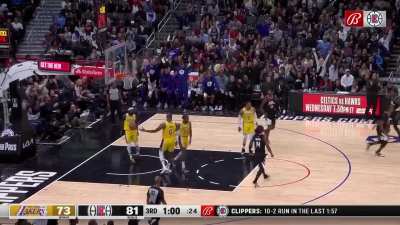 [Highlight] Marcus Morris hits the deep contested 3 over AD