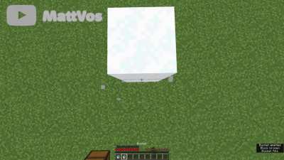 trying to do an mlg with an empty bucket is not a good idea