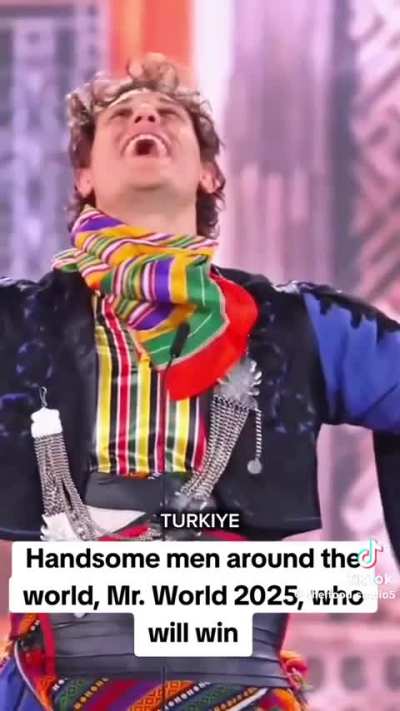 TIL there is a Mr. World pageant where contestants introduce their countries wearing a cultural outfit and USA&rsquo;s culture is superheroes apparently