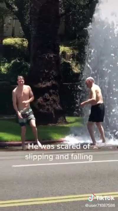 Hydrant leads to friendship