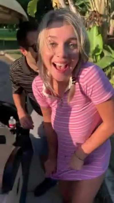Creampied In Public..
