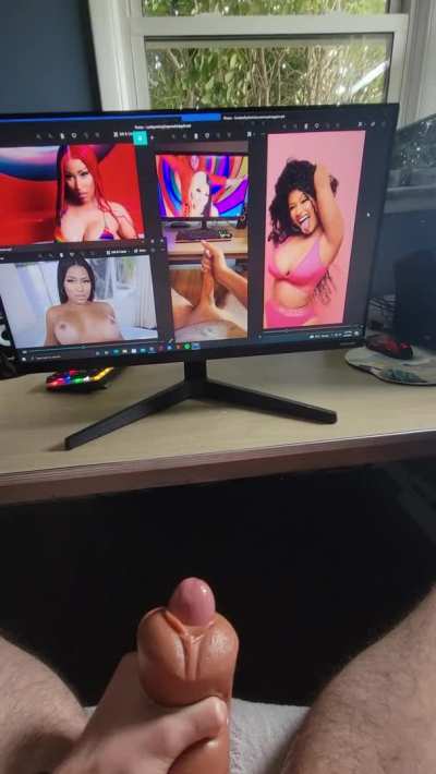 Jerking to Nicki Minaj