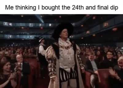 Never ending walk to the stage