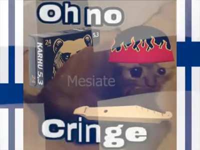 Oh no cringe in finnish
