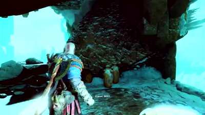 Every time Kratos says "BOY" in God of War