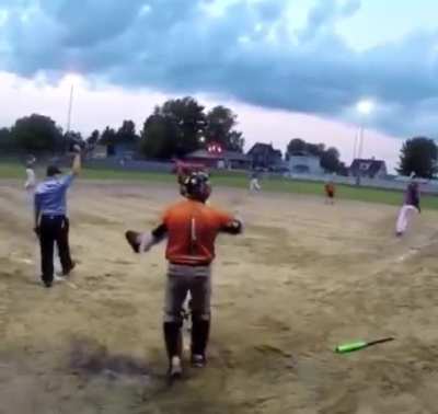 Quick reflexes Home run hit