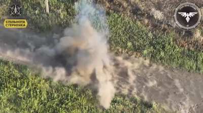 (UA) UAV Battalion "Strike Drone Company" of the 47th Mechanized Brigade Eliminated a Russian soldier with an FPV Kamikaze Drone, Before He Could Pull a Fast One. Avdiivka direction. (Published on July 5, 2024)