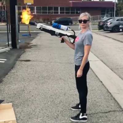 She's a flamer