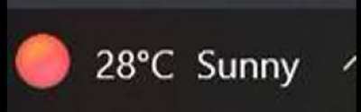 something's wrong with the weather today