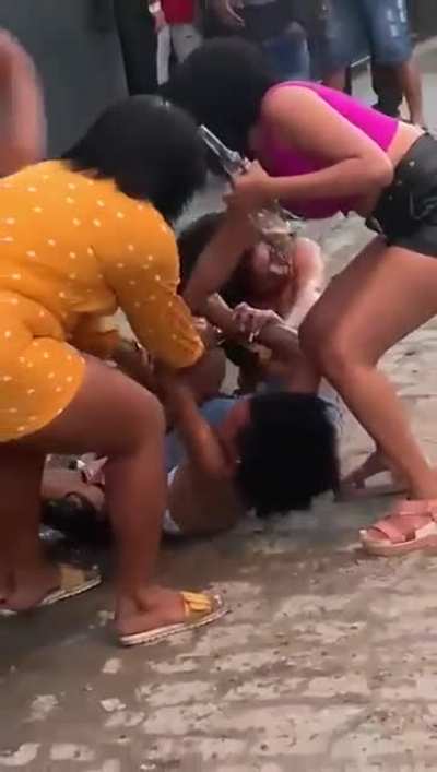 At the end of the "baile funk"