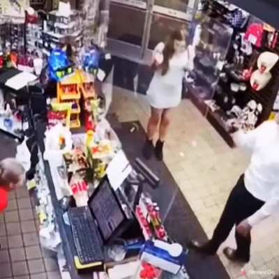 Just a normal day at a store...
