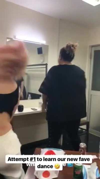 Grace twerking!