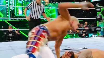 Michael Cole saying &ldquo;finished. the. story.&rdquo; in time with the 3-count is PEAK CIMEMA. 🎦