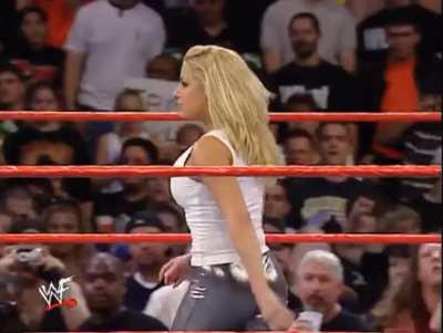 Trish's ring outfits and confidence ❤️🔥