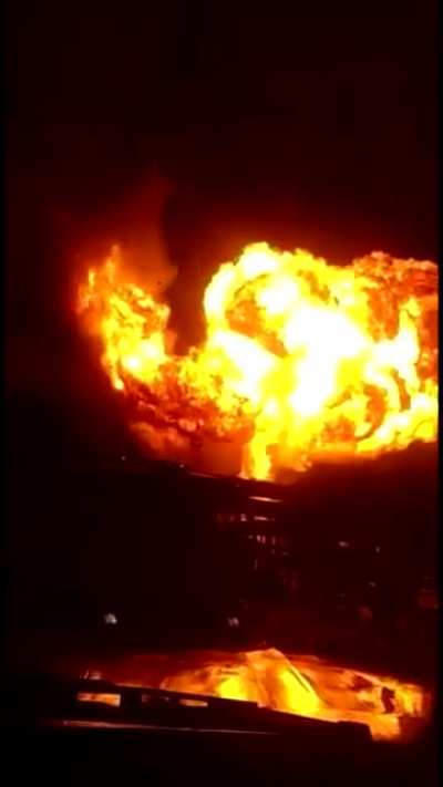 explosion in Ukhta (Russia) 09.01.20