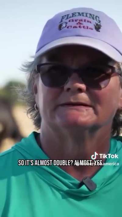 This farmer&rsquo;s fuel costs have almost doubled, going from $10,000 last year to $18,000 this year. And she still can&rsquo;t bring herself to admit that Trump is the problem.