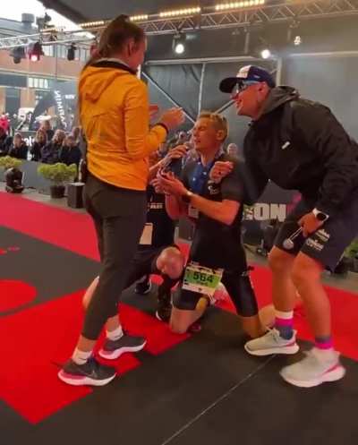 WCGW Proposing after running an Iron Man