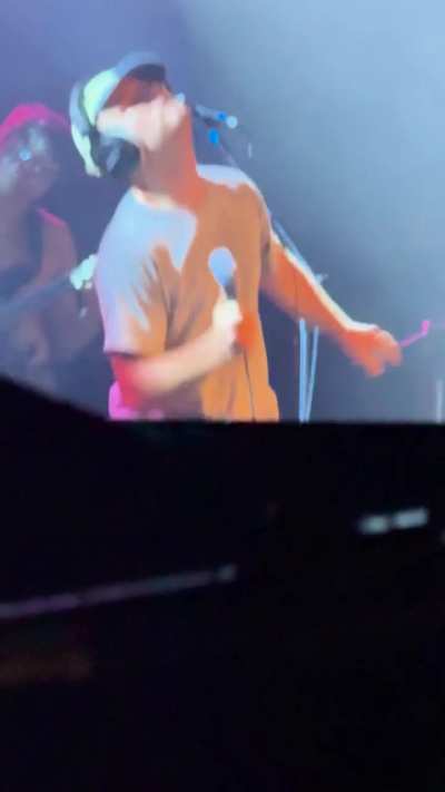 Macky at the end of Knocking (S&atilde;o Paulo, April 4th 2026)