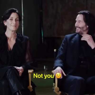 Keanu finally admits he's immortal