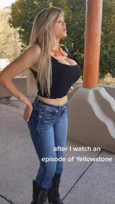 gorgeous cowgirl
