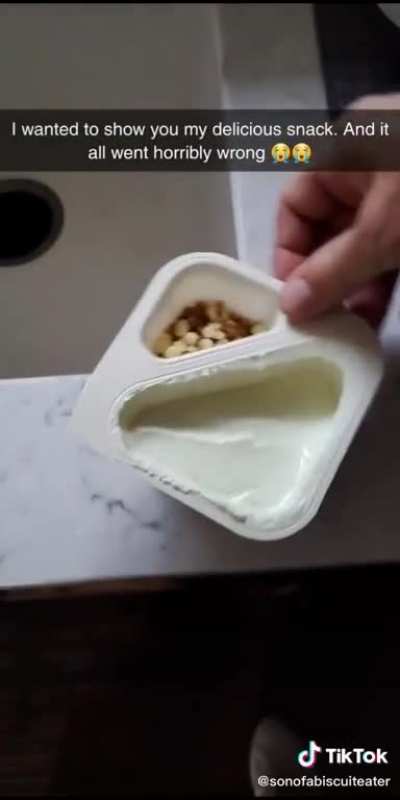 Nice snack brother