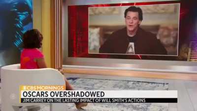 Jim Carrey's take on Will Smith's slap at the Oscars