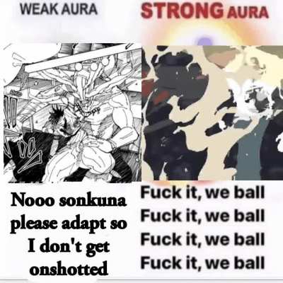 Megumi's mahoraga > Sukuna's mahoraga