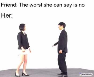 I wish she said 