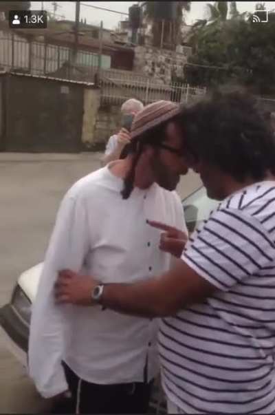 Israeli settler thinks he&rsquo;s the s**t (source: FB)