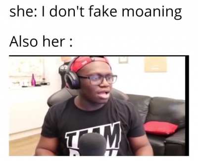 Dumb high moaning
