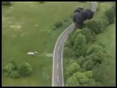 Michel Wyder's Fatal Crash At Hessen 1986