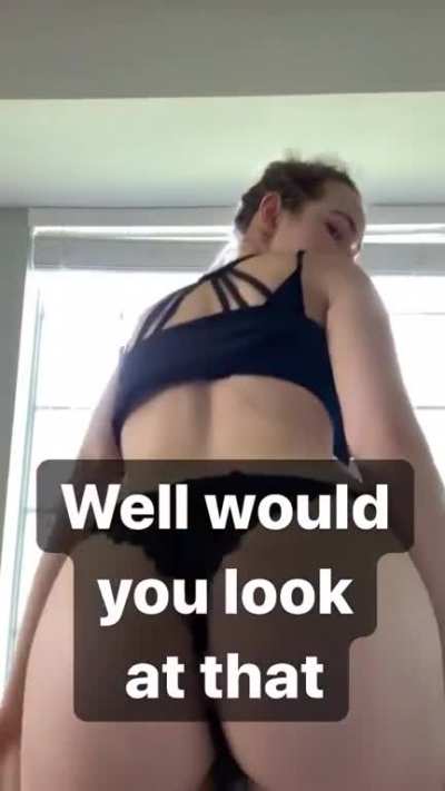 Well would you look at that
