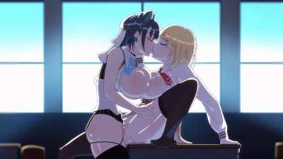 Giving Ame a warm creampie