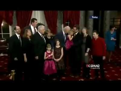 Joe Biden inapp<wbr>ropri<wbr>ately touching underage girls. Many of his bidenisms.
