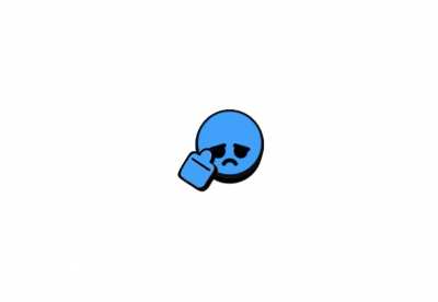 How the normal sad emote feels (Animation)