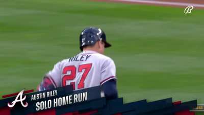 [Highlight] [Highlight] Austin Riley goes back-to-back with Matt Olson for his 100th career home run.