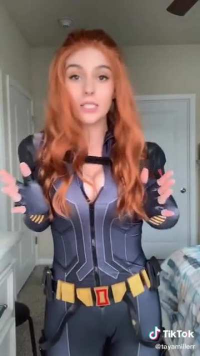 Black widow is a mood 🤤