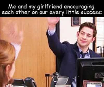 High fives for all