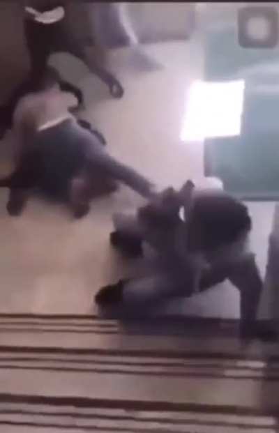 If he was going down, he was bringing him down with him