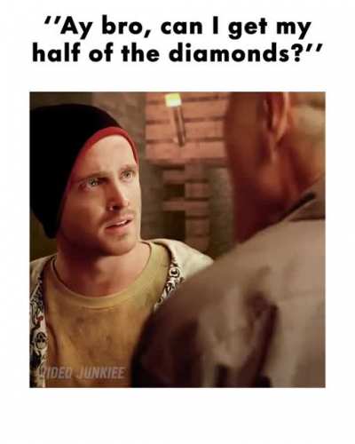 Your half? 🤨