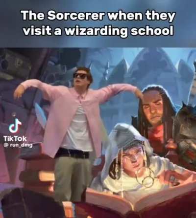Sorcerers are daddy's money of casters. 