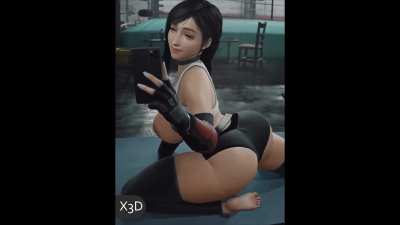 Fat ass Tifa 
